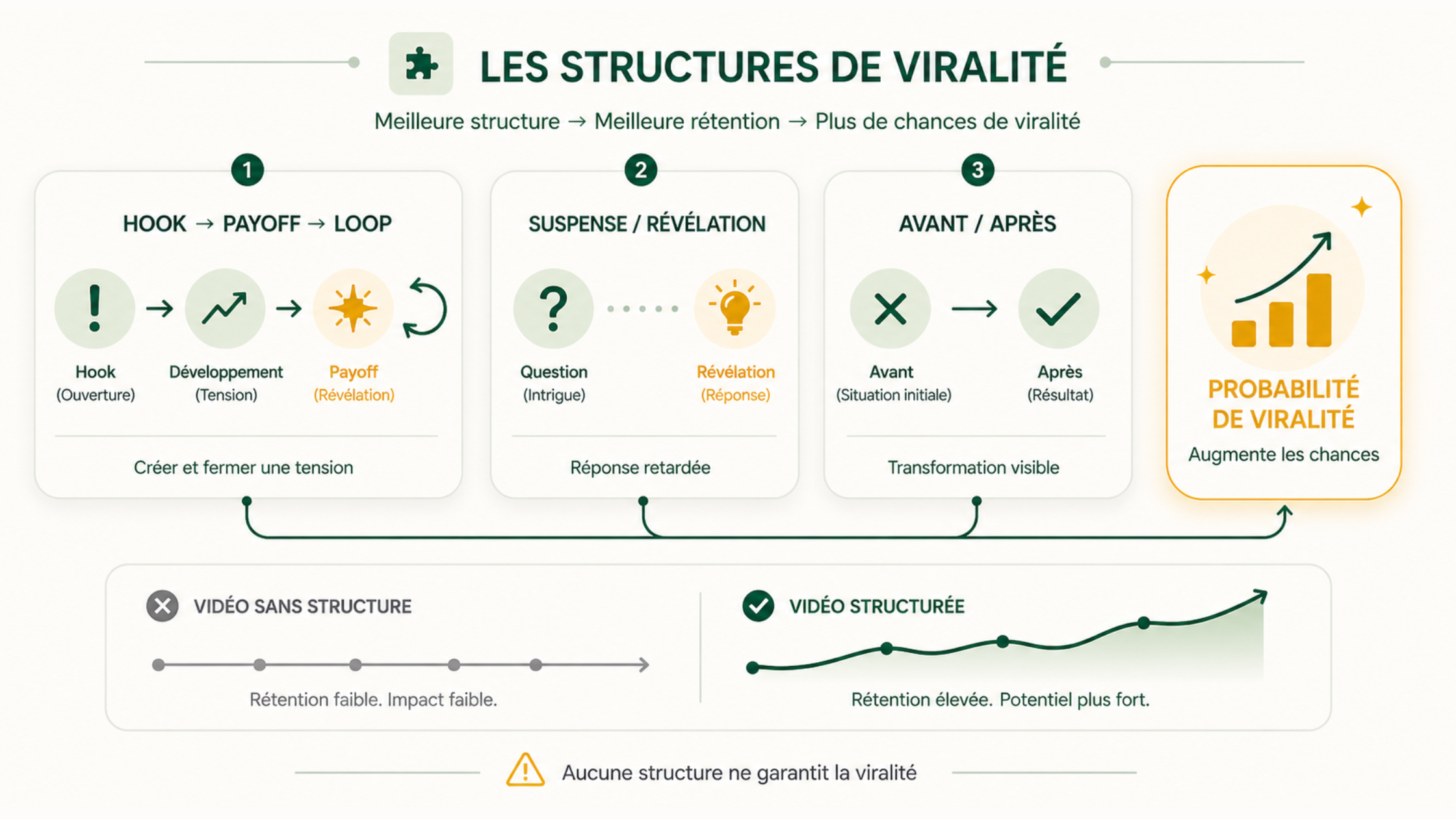 Les deux faces de la viralité : explosion de visibilité d'un côté, audience mal qualifiée et dilution de l'identité de l'autre