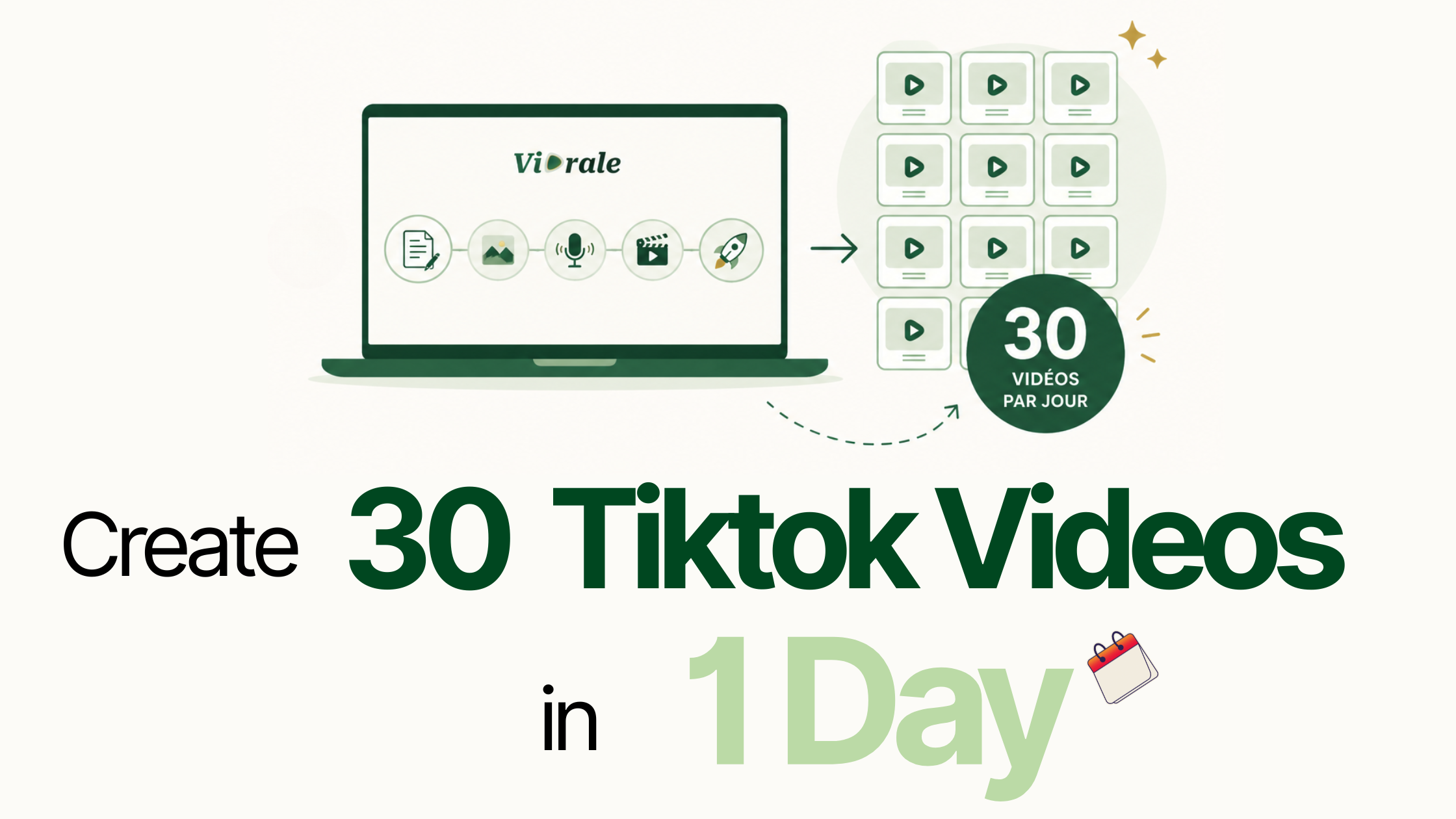 How to Create 30 TikTok Videos in 1 Day to Post All Month (Without Burning Out)
