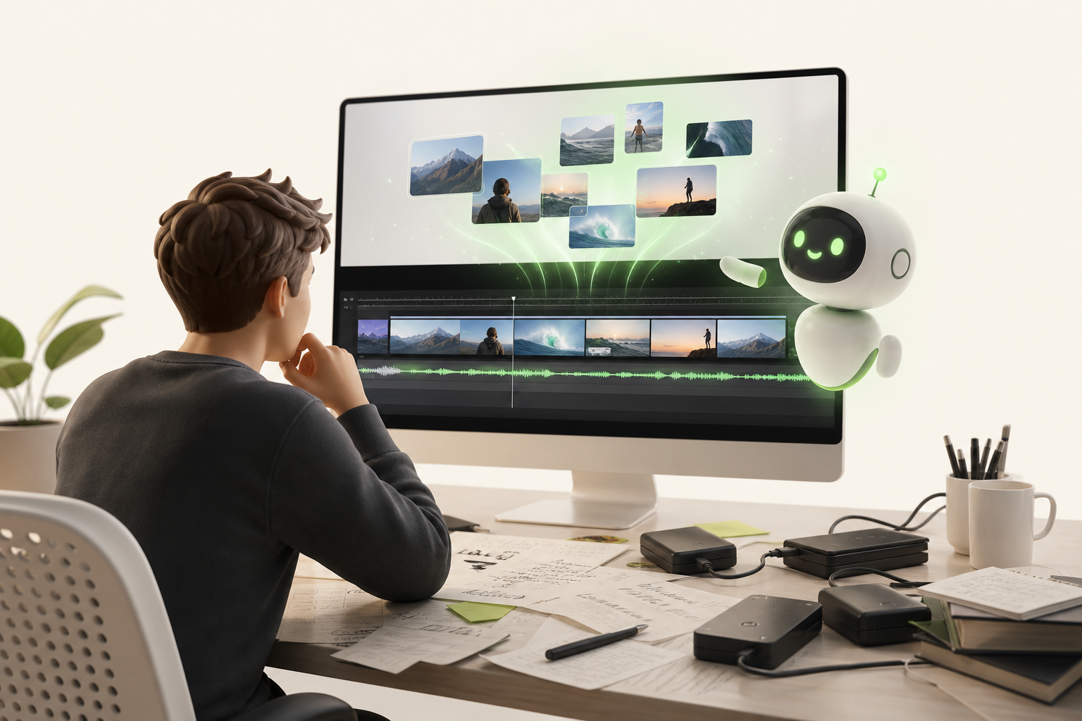 AI automatic video editing: a solo creator's guide