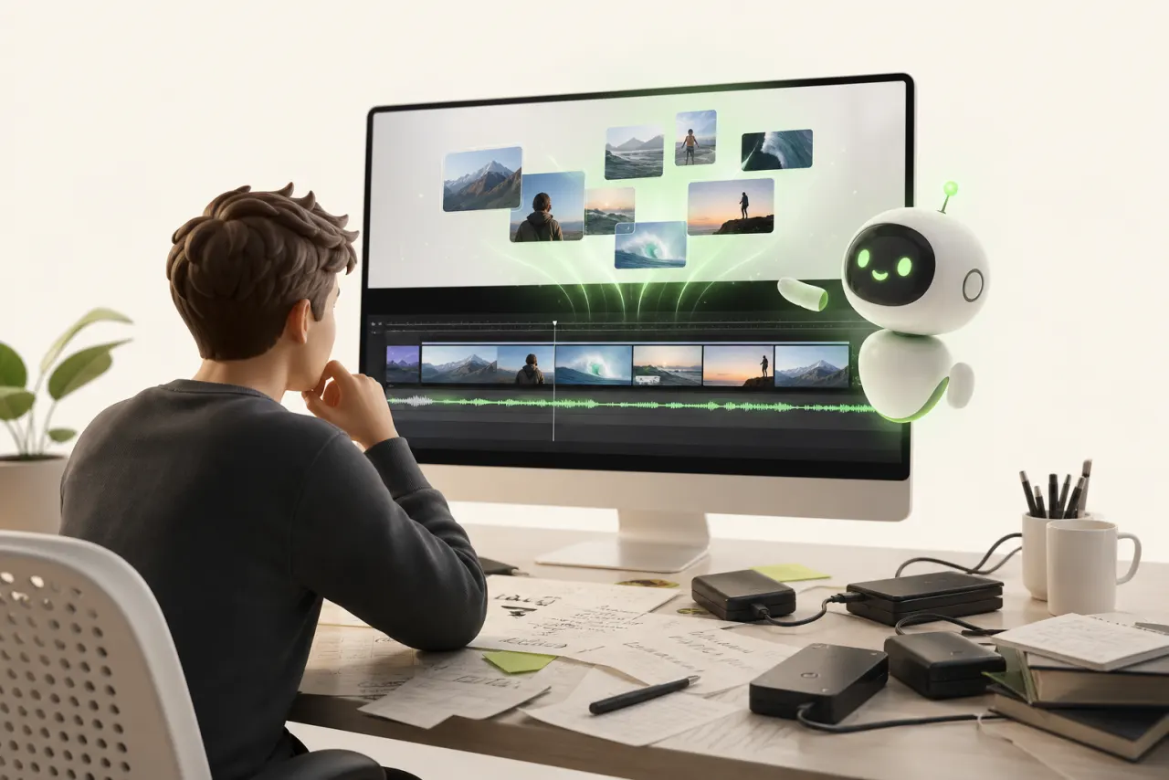 AI automatic video editing: a solo creator's guide