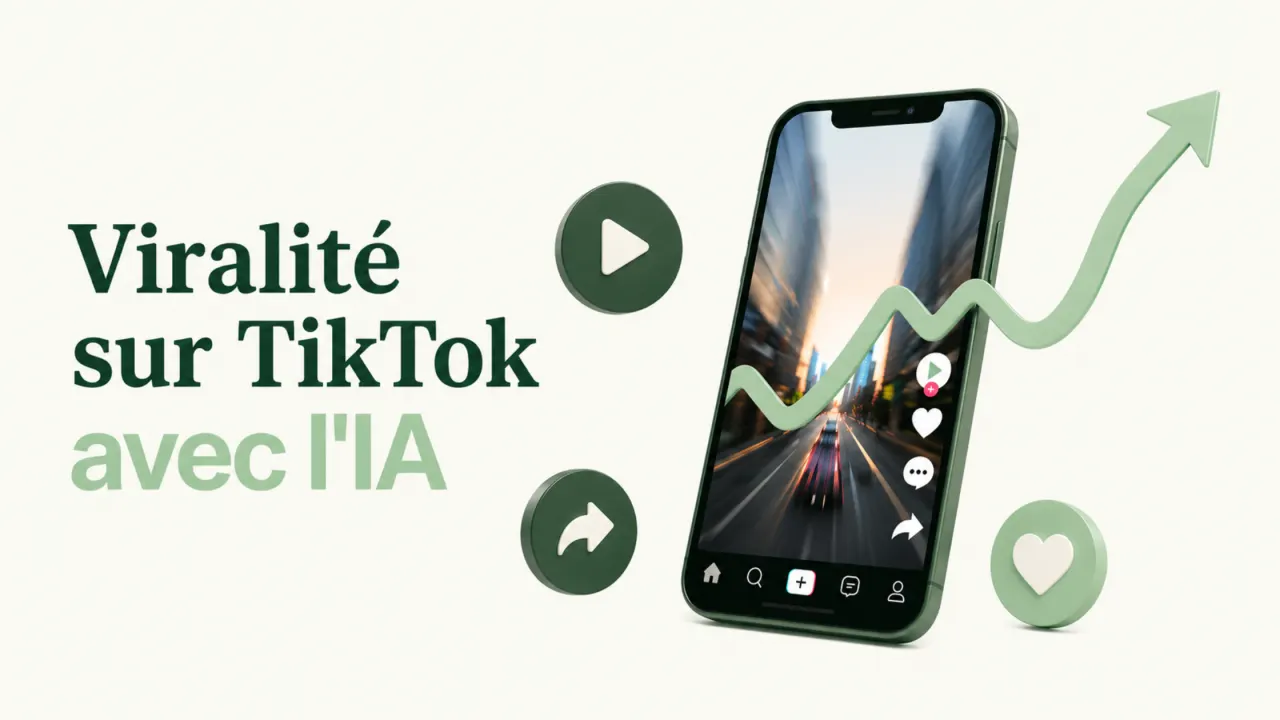 Viralité sur TikTok avec l'IA : comment faire des vidéos virales en 2026